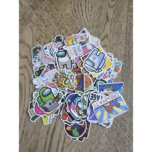 103 Pieces Among US Stickers Sus Decals Set for Kids Adults, Waterproof New